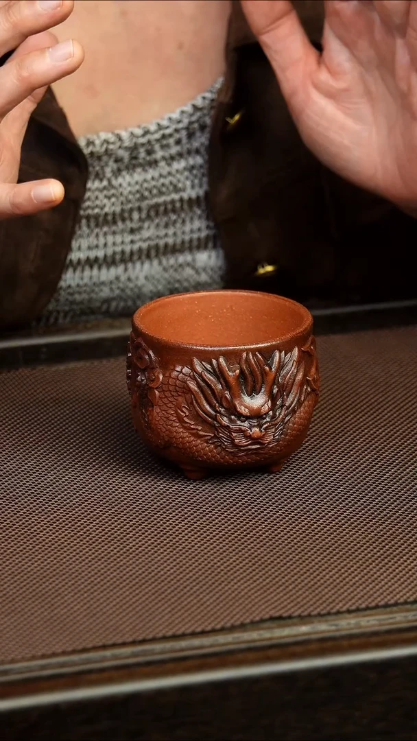 茶杯紫砂原矿紫砂茶具