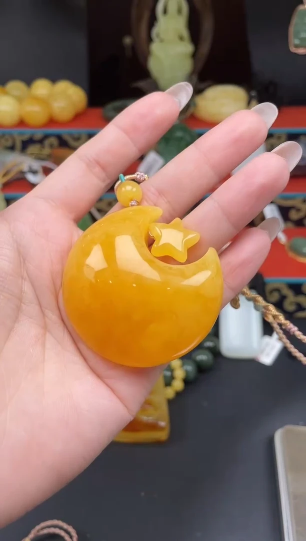 未镶嵌颈饰蜜蜡k181多样性发其一