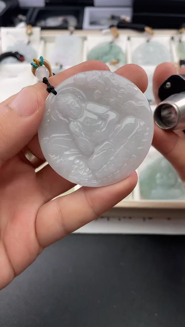 颈饰未镶嵌翡翠..../8/23/ 168