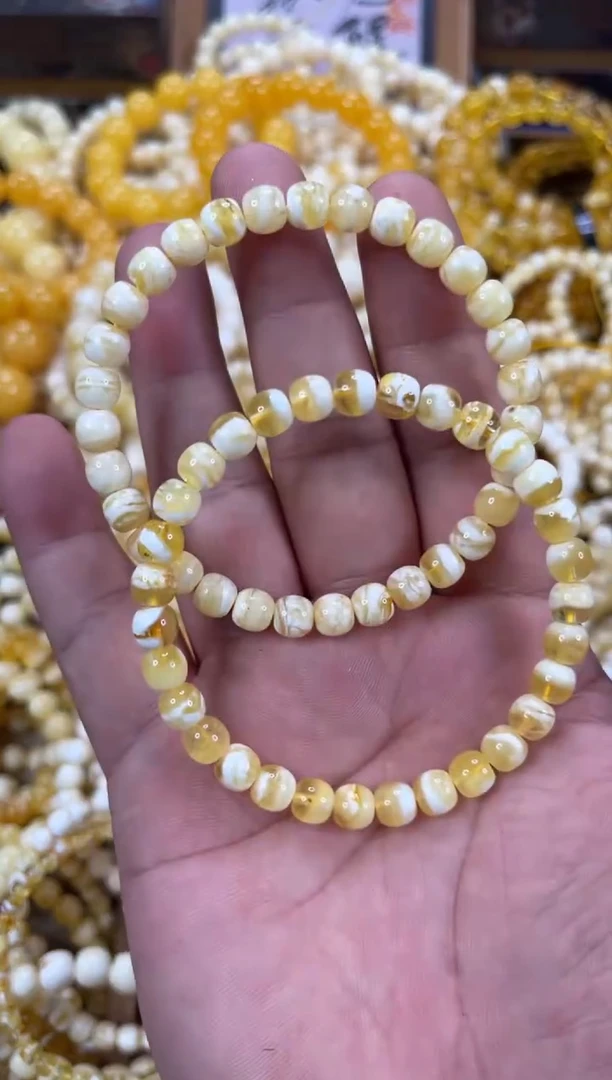 未镶嵌琥珀裸石JH12  6+老型多样性一条