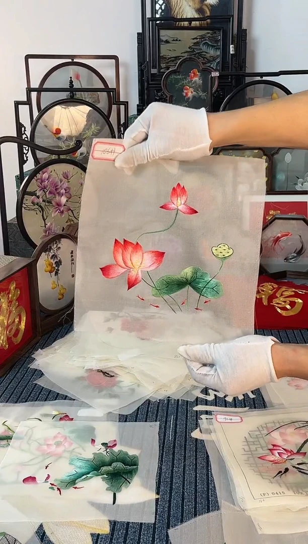 刺绣苏绣手工刺绣绣布