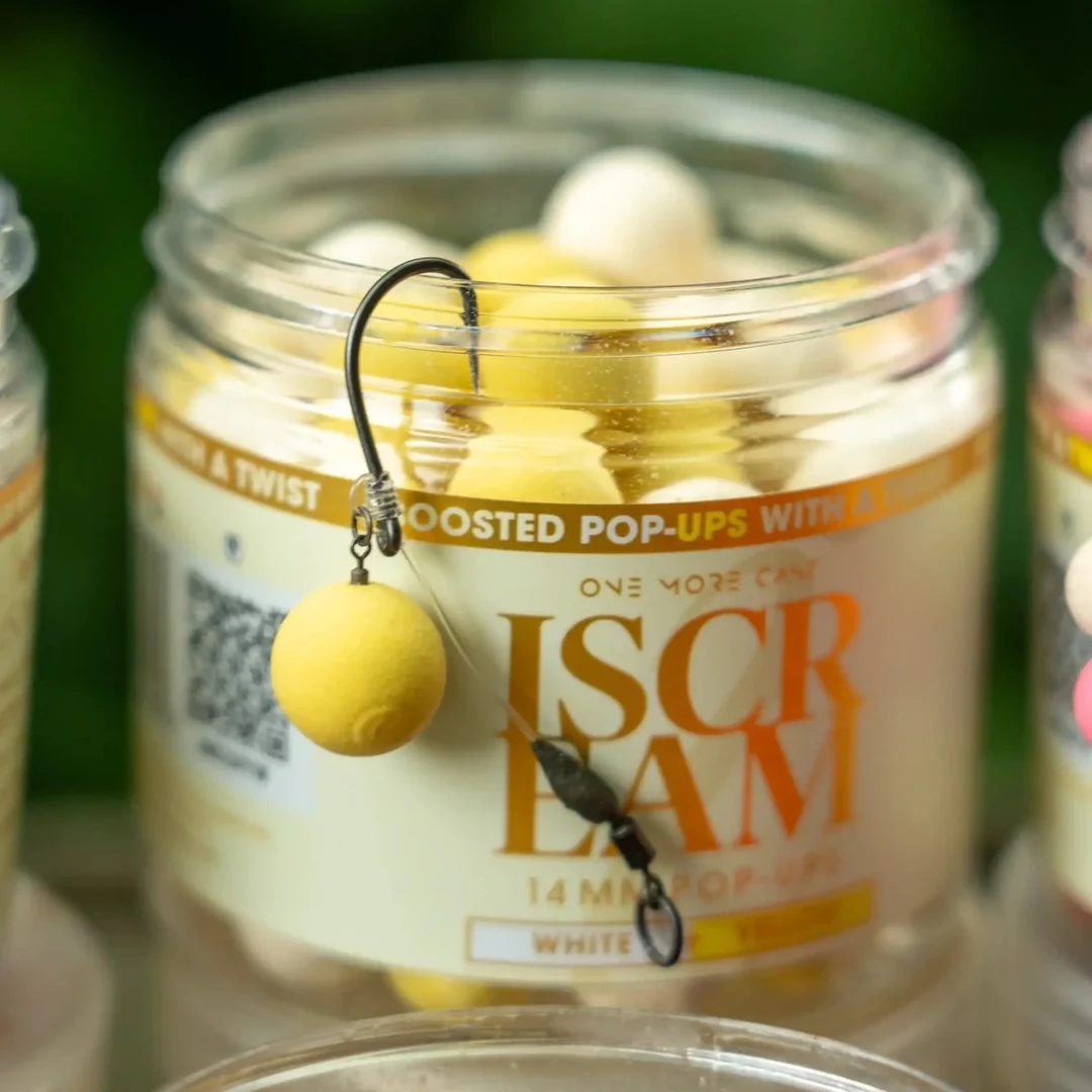 英国OMC iScream奶油坚果14mm双拼色弹出丸饵
