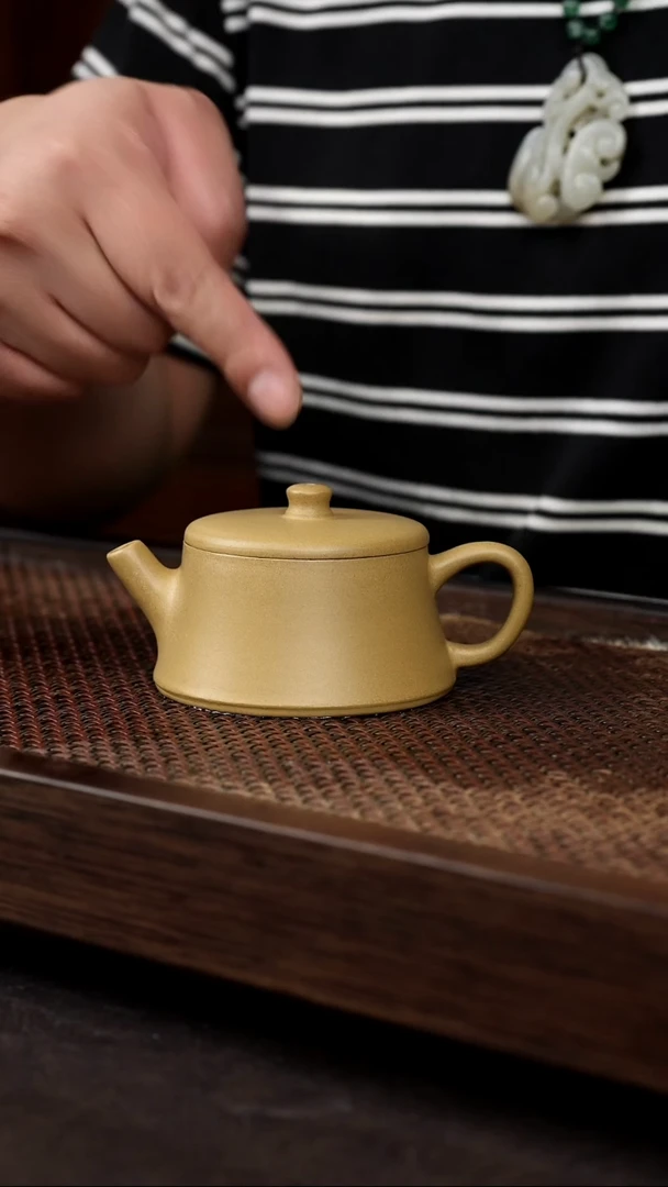 茶壶紫砂黄金段云柱