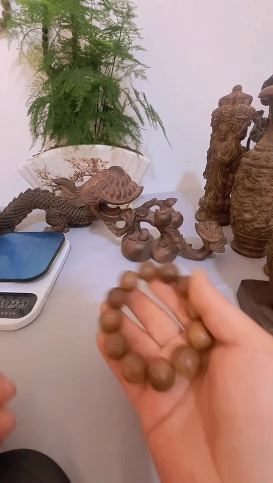 【闪购商品】橄榄核手串/手链香木圆珠手串12颗