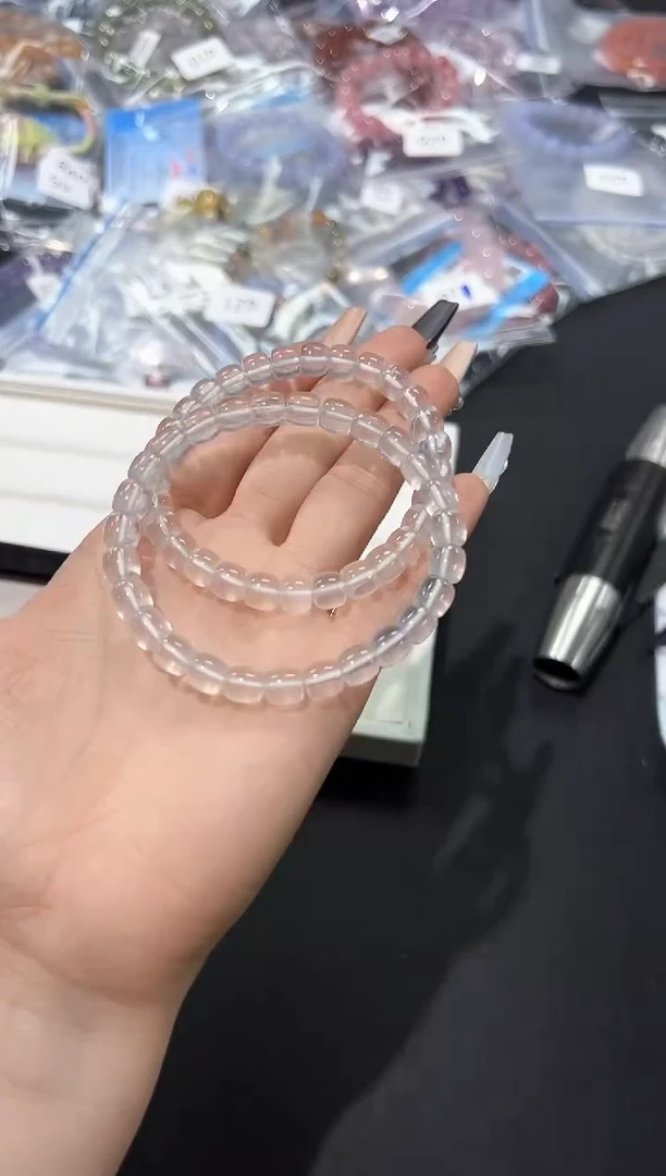 水晶手链未镶嵌28q多样性发其一【1条】默认微瑕