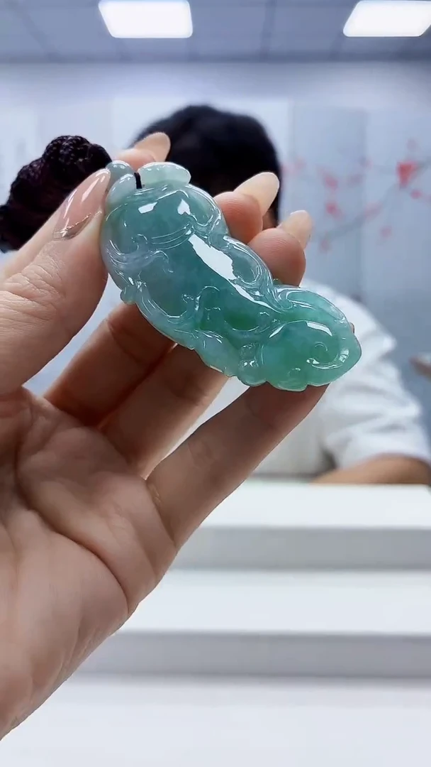 未镶嵌定制翡翠4917ty-毛货挂件78