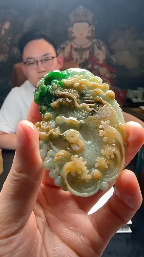 【闪购商品】定制翡翠未镶嵌L-@@QJXC27103