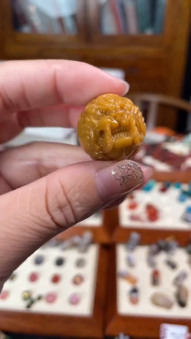 玛瑙/玉髓颈饰未镶嵌91貔貅珠