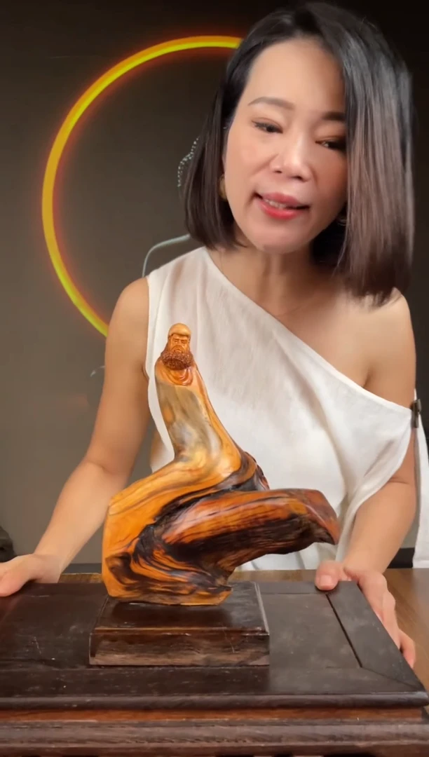 柏木（崖柏）手工摆件,先抢先得! 编号:213