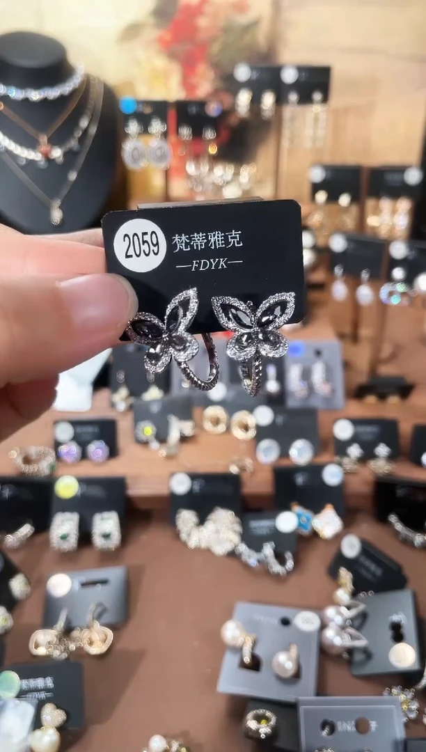 合金925银锆石梵2059