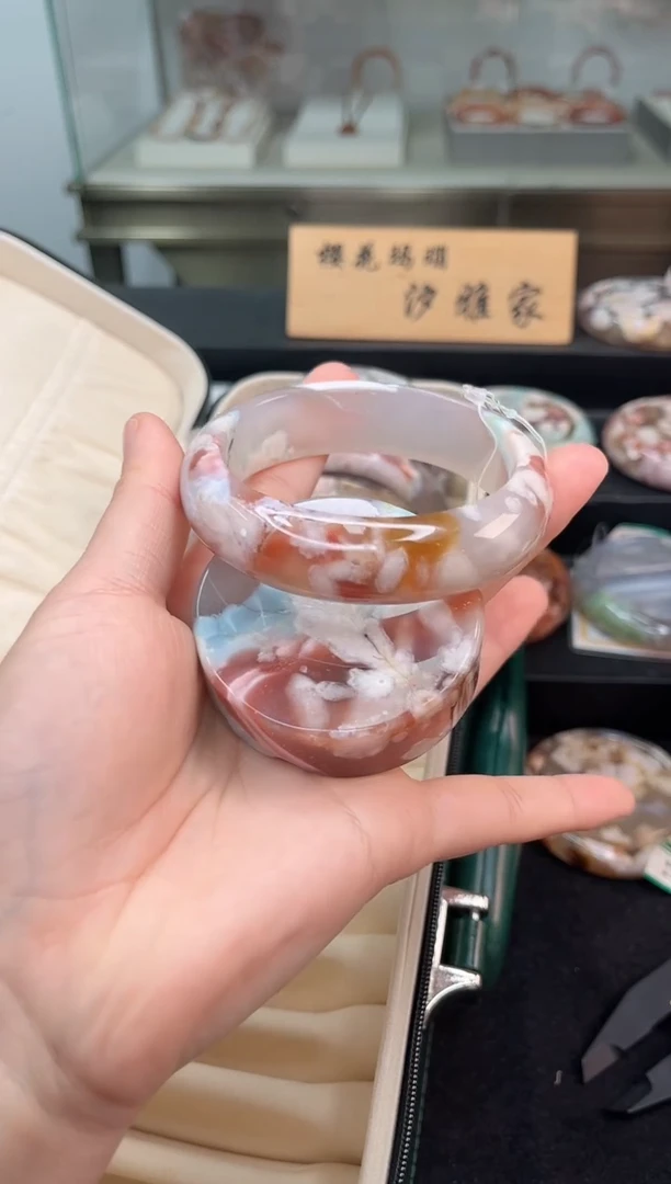 未镶嵌手镯石英质玉61圈口（赠品镯心）2S911436