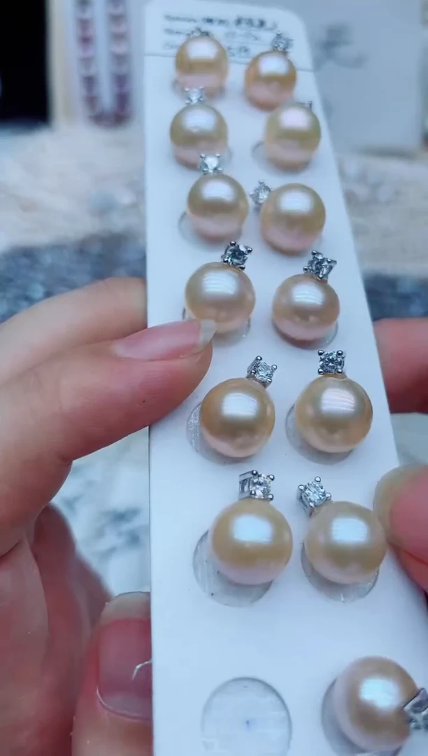 淡水珍珠银S925镶嵌吊坠(不含链)吊坠多样性发其一