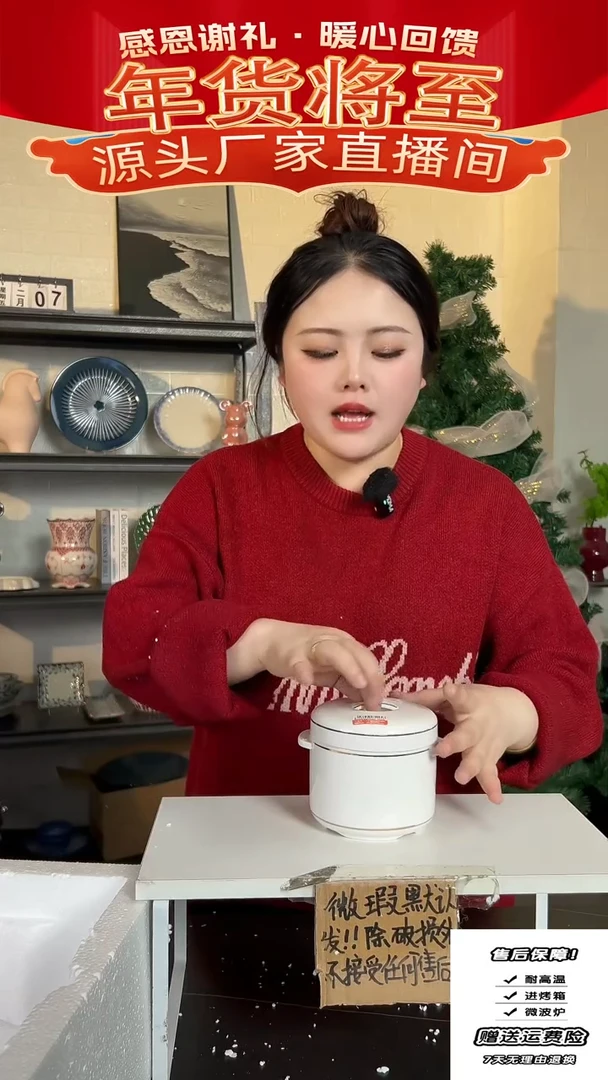 【闪购商品】瓷炖盅-600ML