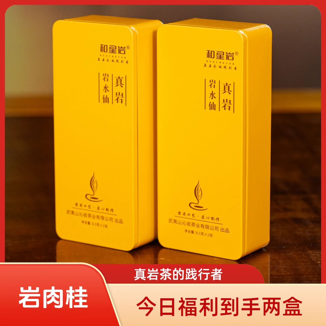 和星岩【岩水仙】武夷岩茶水仙品鉴装岩水仙装岩茶水仙高端岩茶