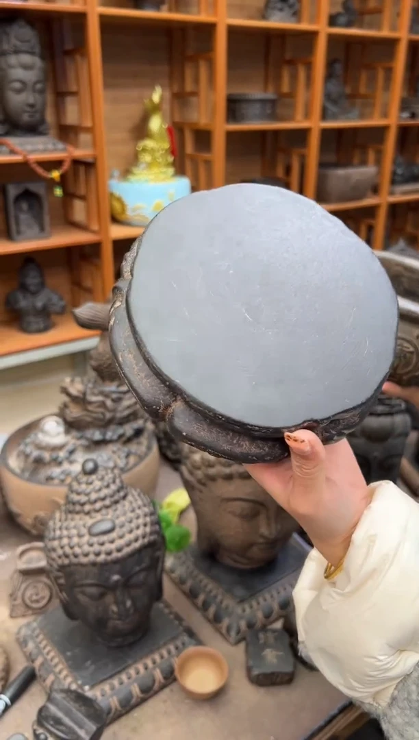 陶土【火山泥】金箍坛底座