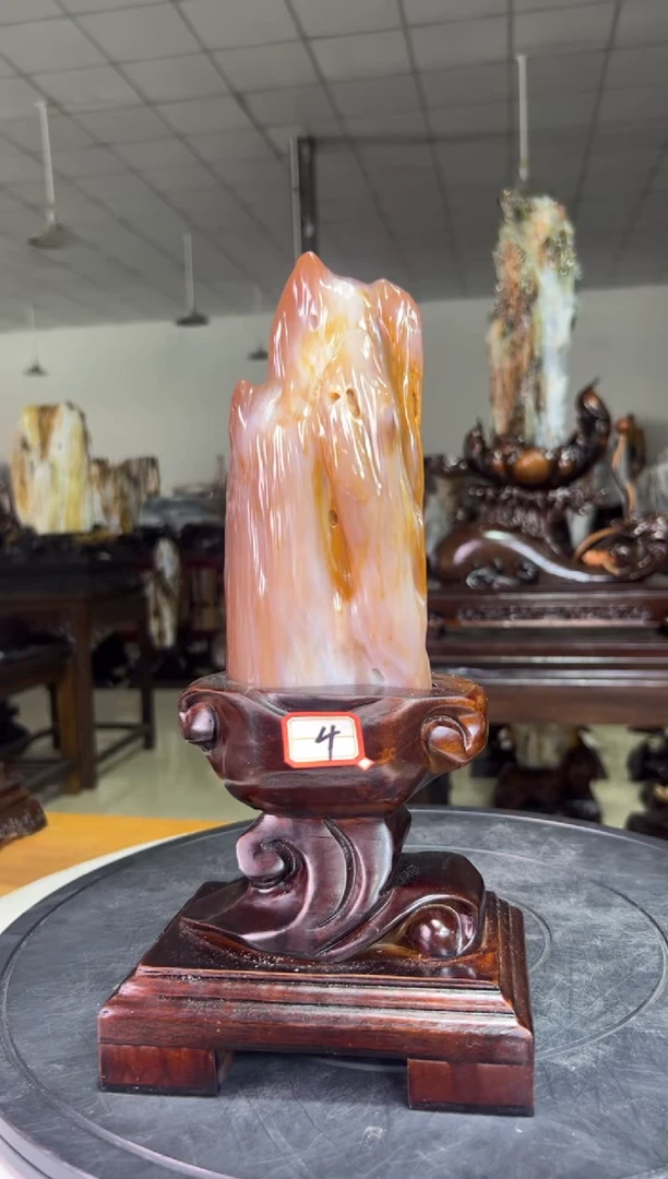 未镶嵌珠宝奇石硅化玉5