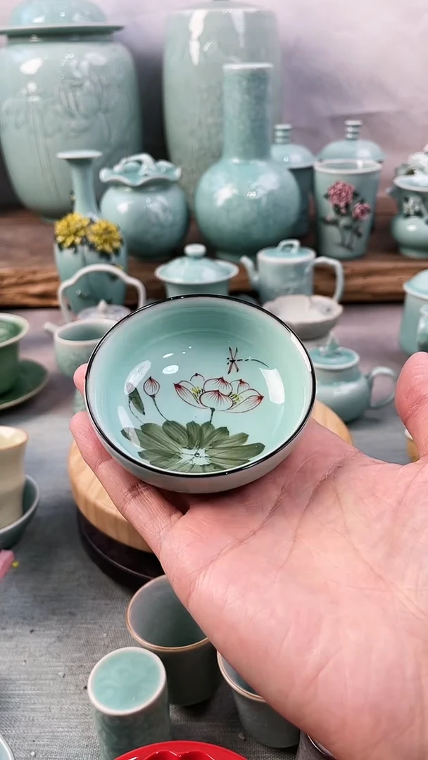 【闪购商品】特价 微瑕 慧仙青瓷