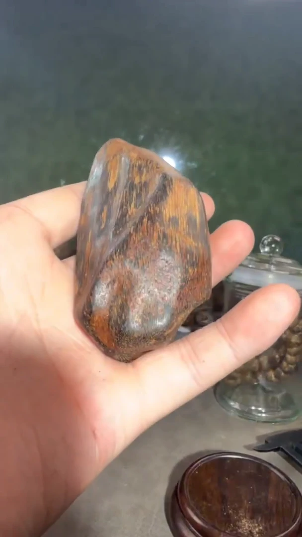 沉香手把件多样性发一