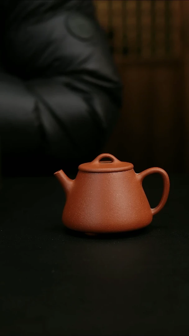 【闪购商品】紫砂茶壶红降坡90纯高瓢130cc