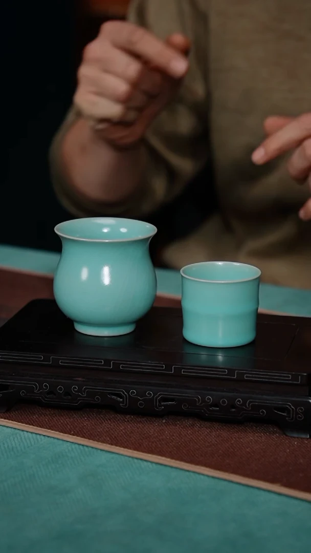 【闪购商品】199-10忆江南+佛肚杯（不完美）