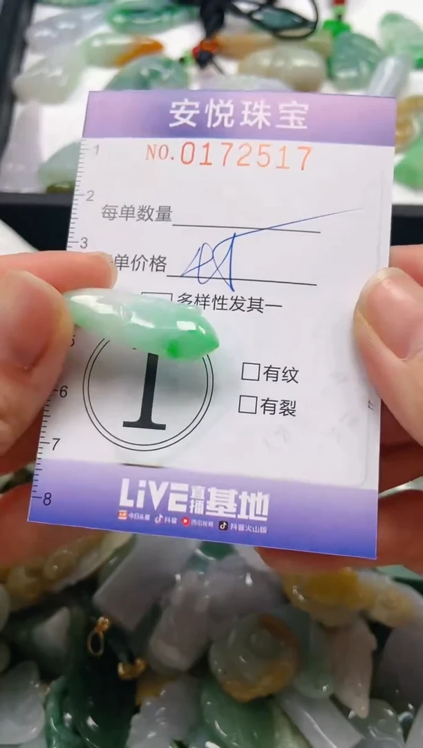 翡翠未镶嵌颈饰闪购0172517