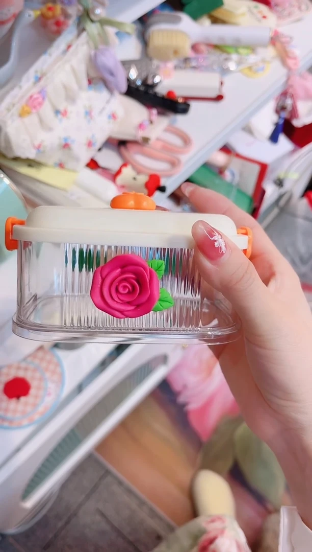 限时秒杀~玫瑰花大料收纳盒~品质好发货快放心拍！