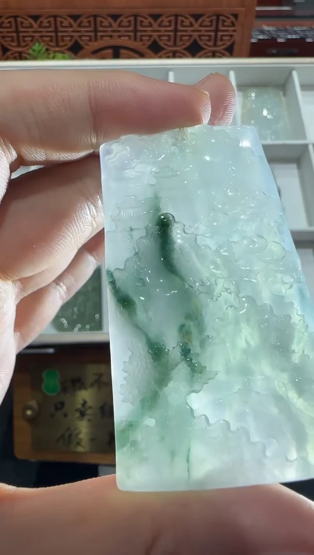 未镶嵌挂件翡翠A货翡翠多样性孤品