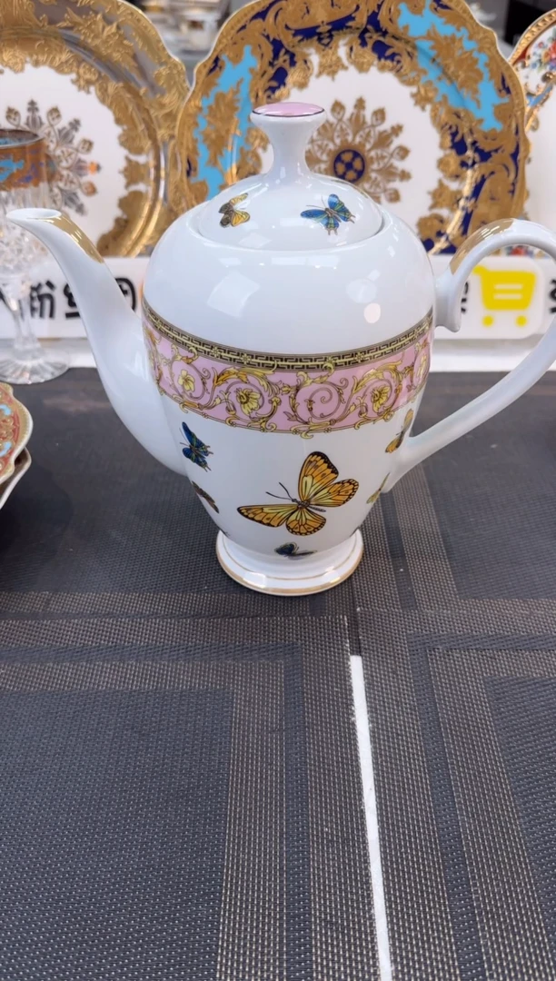 瓷片茶壶  福利款 微瑕 1个