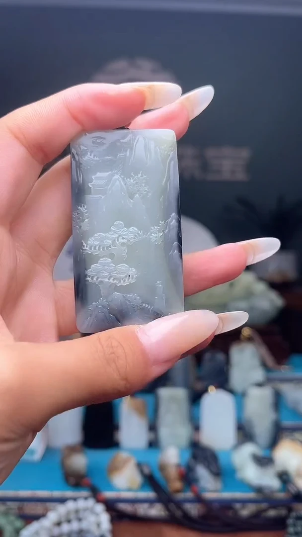 未镶嵌和田玉挂件1
