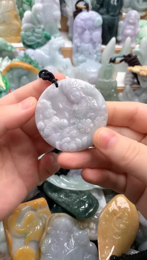 吊坠(不含链)未镶嵌翡翠1