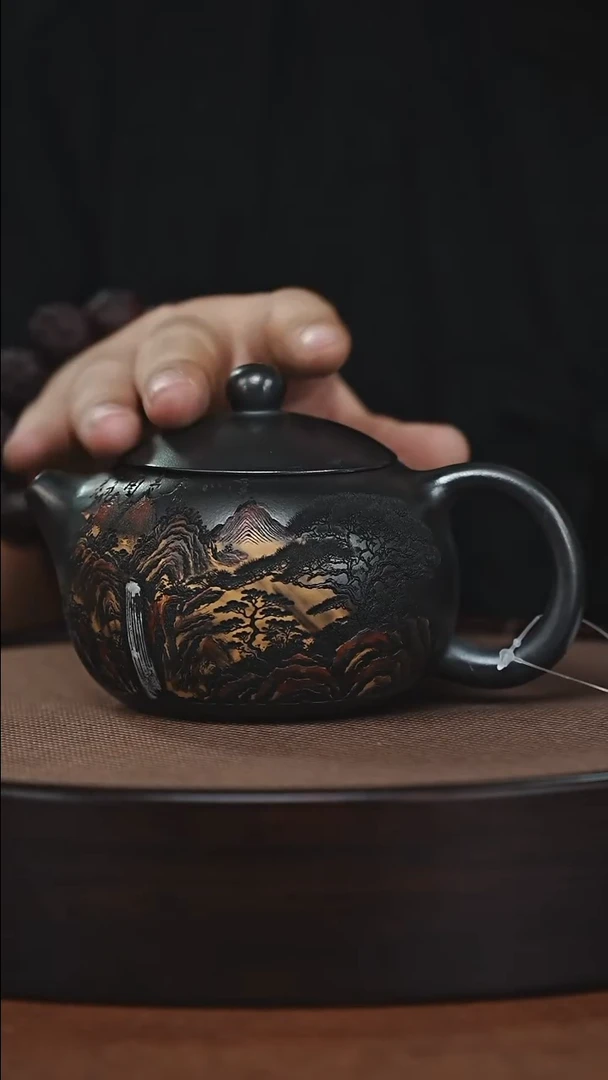茶壶紫砂原矿紫砂壶