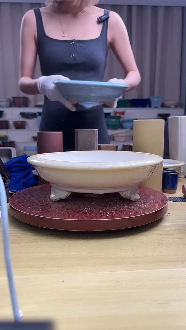 紫砂花盆紫砂花盆微瑕