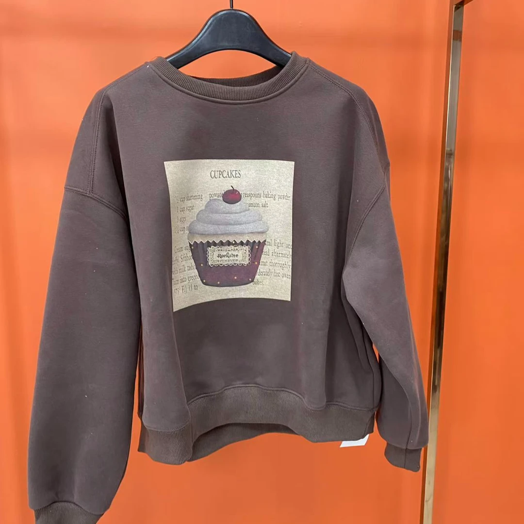 1775-65字母蛋糕加绒卫衣