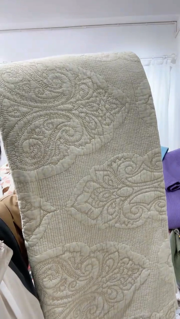 棉250*270纯棉床盖54号微瑕