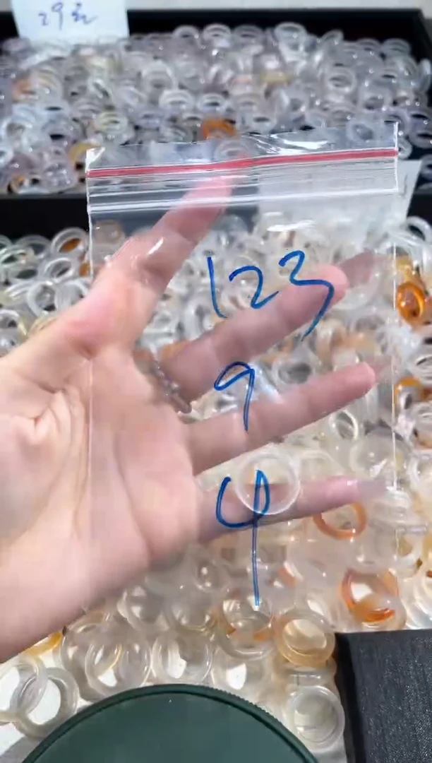 玛瑙/玉髓戒指未镶嵌123