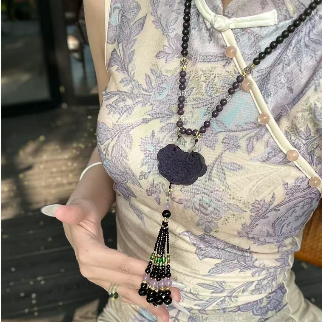 飞燕香+九紫东方如意牌6mm项链hx0225zt5550