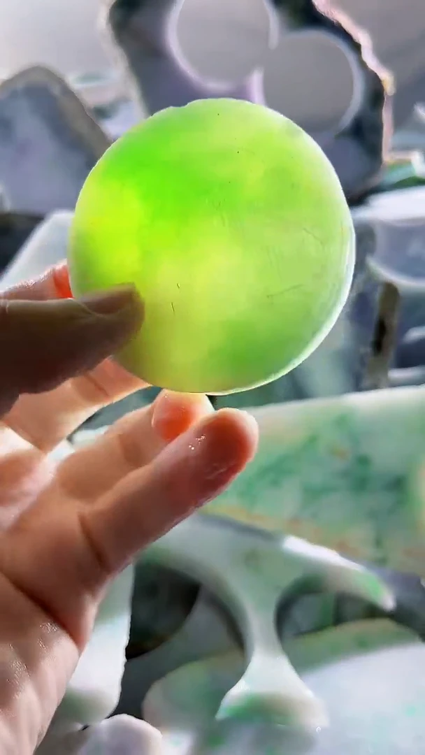 翡翠裸石缅甸翡翠A货文1764