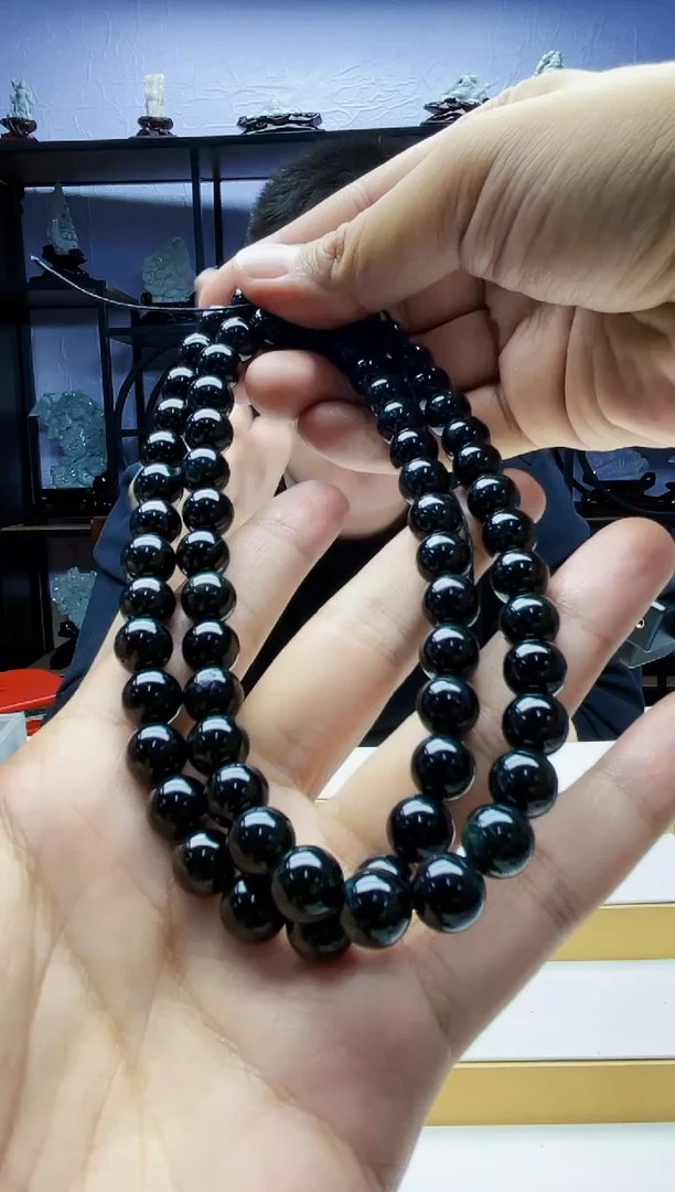 【闪购商品】翡翠颈饰未镶嵌01260088多样性发其一