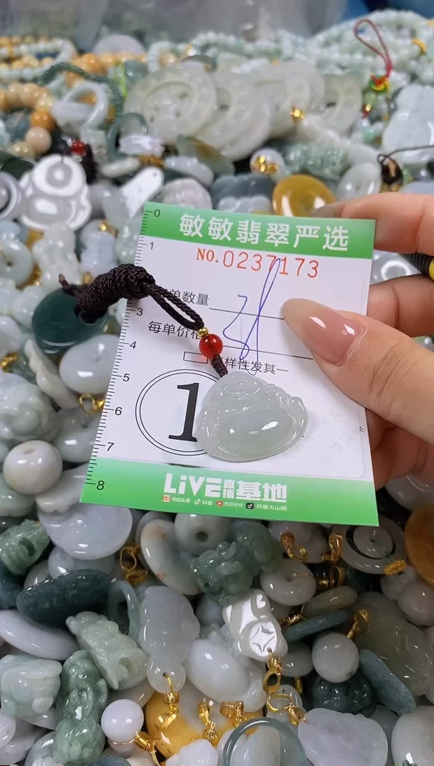 翡翠未镶嵌颈饰闪购0237173