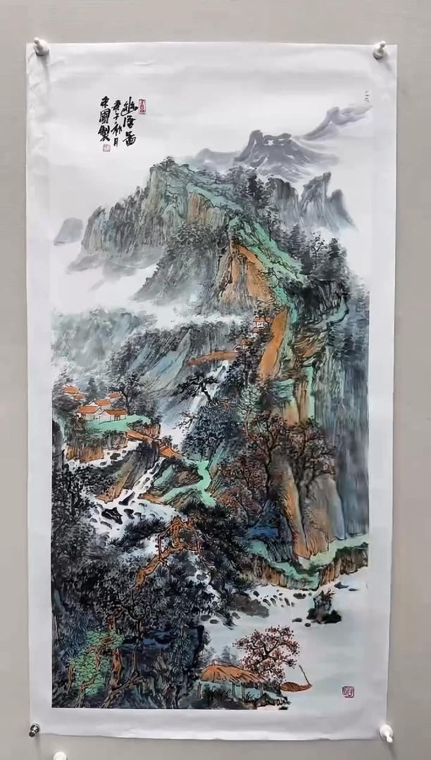 国画王东圃精品作品