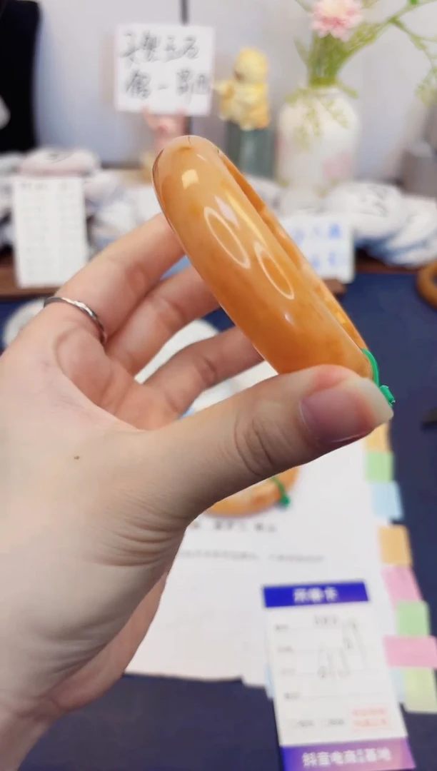 【闪购商品】石英质玉手镯未镶嵌393-财气镯-圈口61