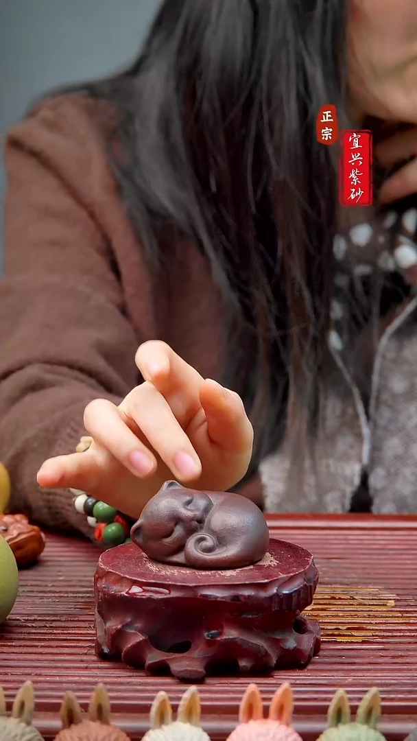 紫砂茶宠宜兴紫砂茶宠摆件