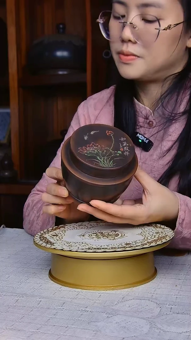 坭兴陶手工小罐纯手工