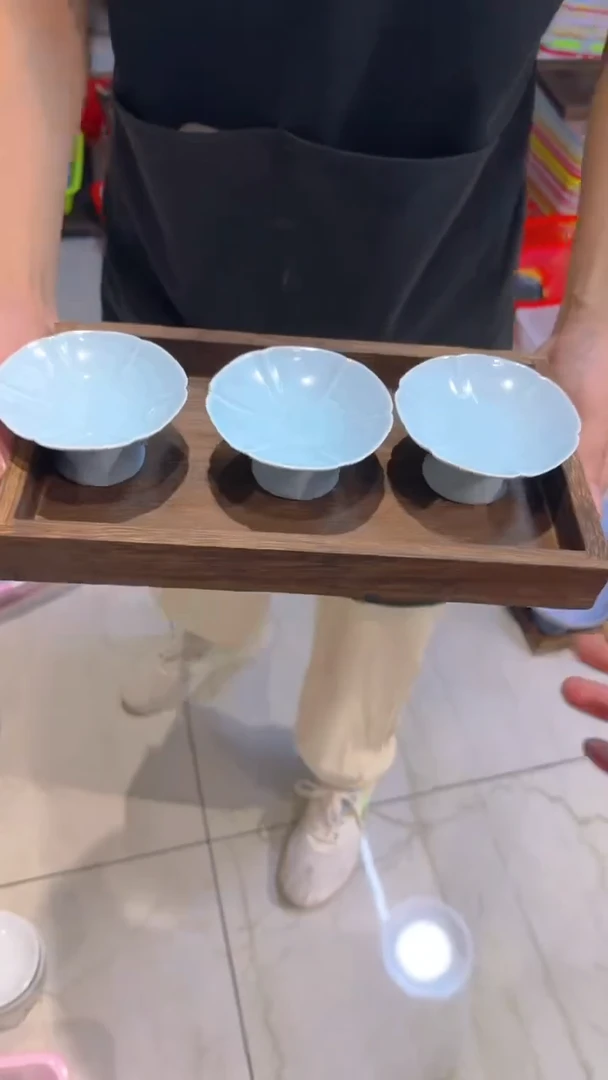 瓷片微瑕商品，介意勿拍-托盘