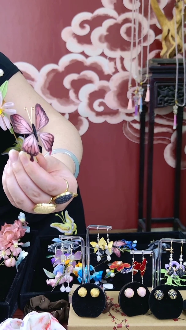 刺绣非遗绒花002