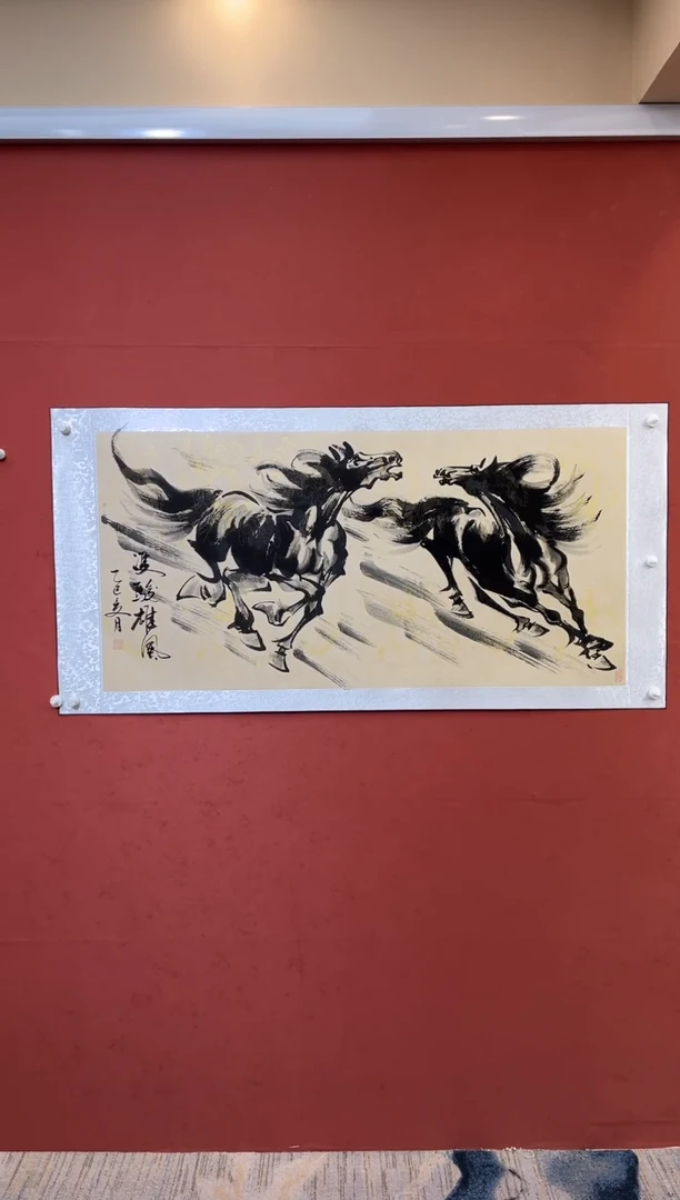 国画李继明老师现场创作 35