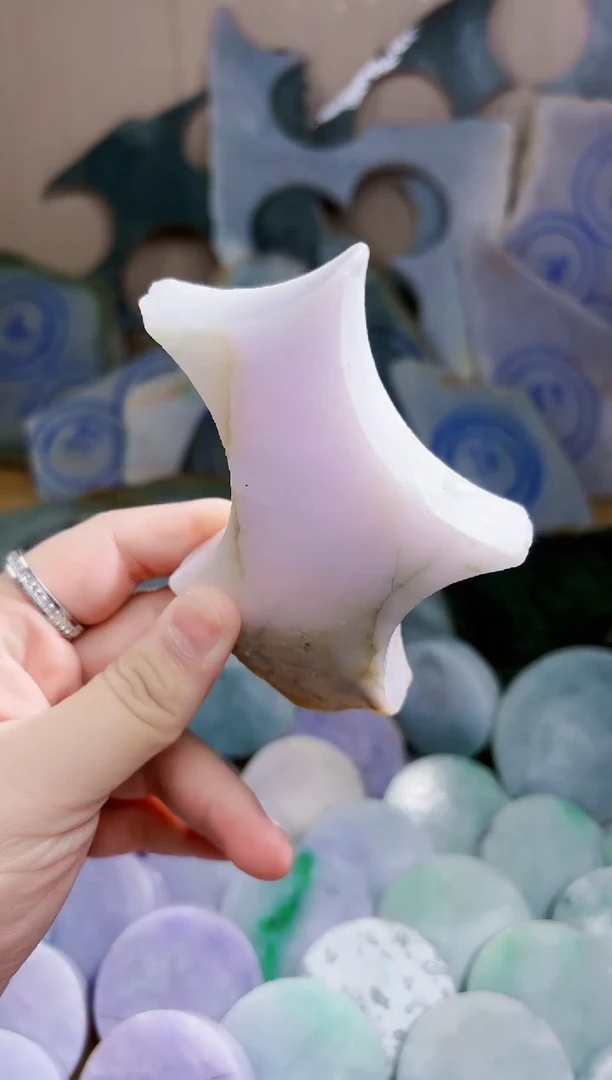 翡翠未镶嵌颈饰翡翠A货 江谭034