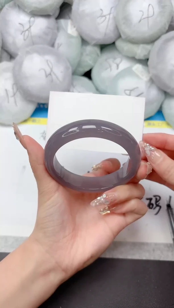 未镶嵌手镯石英质玉5-62.0