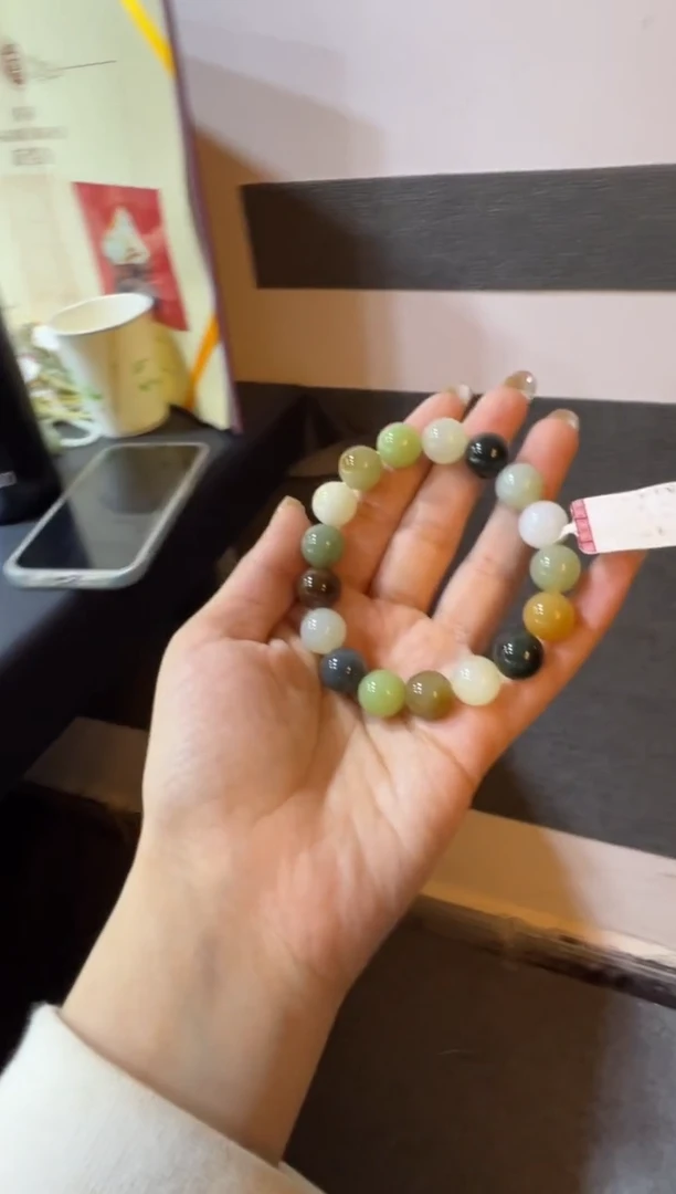 未镶嵌手串和田玉多宝手串（产地直发）