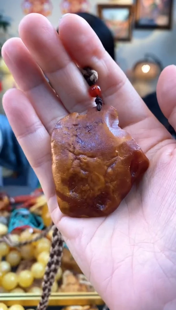 【闪购商品】琥珀颈饰未镶嵌吊坠